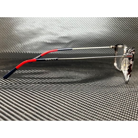 Gucci Rectangle Men 55mm Eyeglasses! NEW - Picture 2 of 4